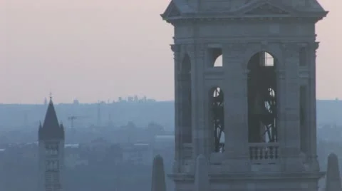 Sunset over Verona Stock Footage 12675709