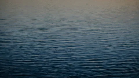 Sunset over water Stock Footage 145823953