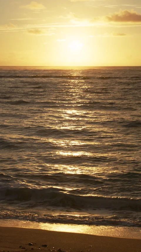 Sunset on the Pacific Video stock 345293598