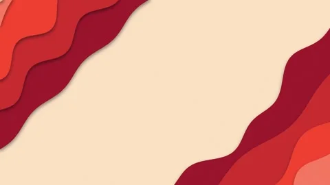 Sunset paper waves from opposite corners Видео 348271764