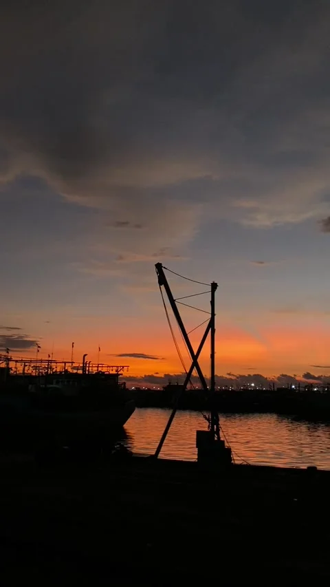 Sunset Paradise Stock Footage 213835208