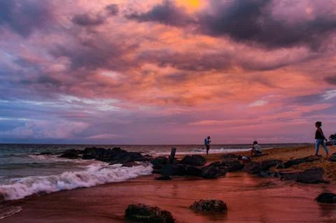 Sunset in paradise Photos