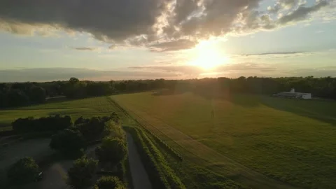 Sunset in Parkland 스톡 동영상 155808603