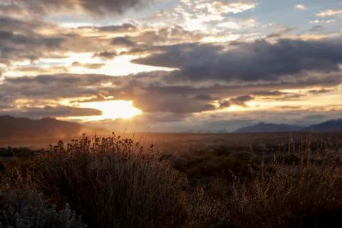 Sunset in Patagonia Stock Photos
