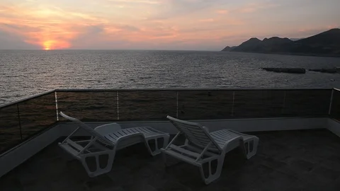 Sunset peace 库存影片 99388650