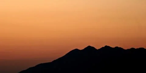 Sunset in the Peloponese Stock Photos