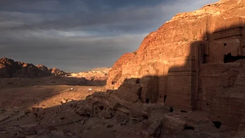 Sunset in Petra Vídeos de archivo 83446506