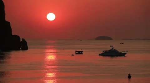 Sunset Phi Phi Islands 動画素材 41225645