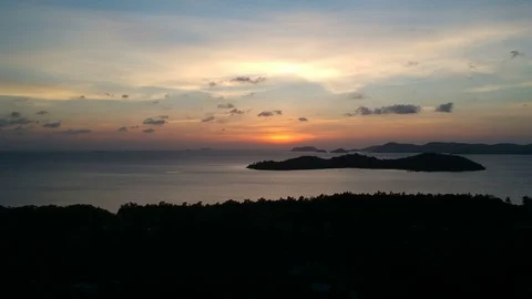 The sunset at the Philippines 動画素材 109796303