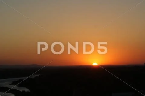 The Sunset Stock Photos