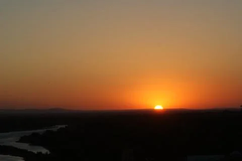 The Sunset Stock Photos