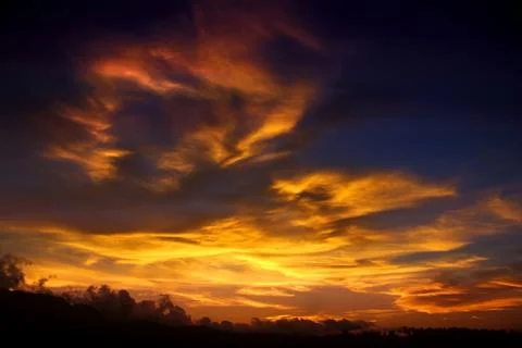 Sunset Foto stock