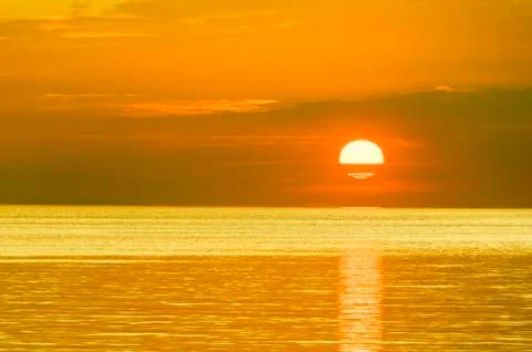 Sunset Foto stock