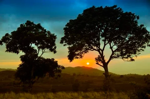 Sunset Stock Photos