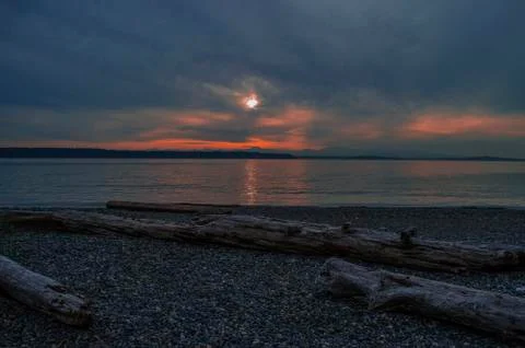 Sunset. Stock Photos