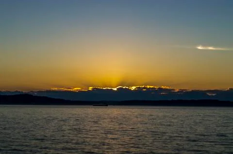 Sunset. Stock Photos