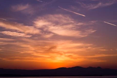 Sunset Stock Photos