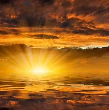 Sunset  Stock Photos