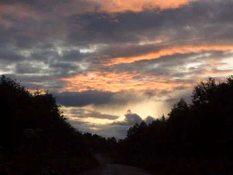 Sunset 스톡 사진