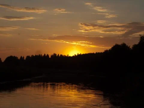 Sunset 스톡 사진