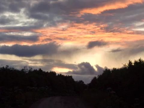 Sunset 스톡 사진