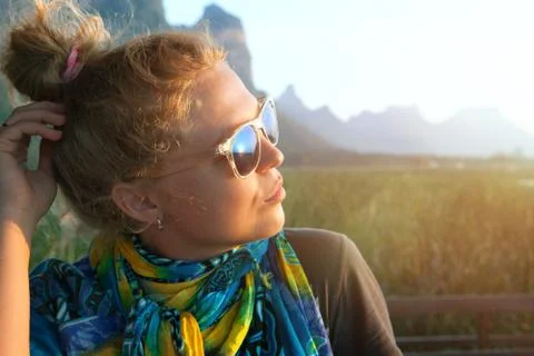 On sunset Stock Photos