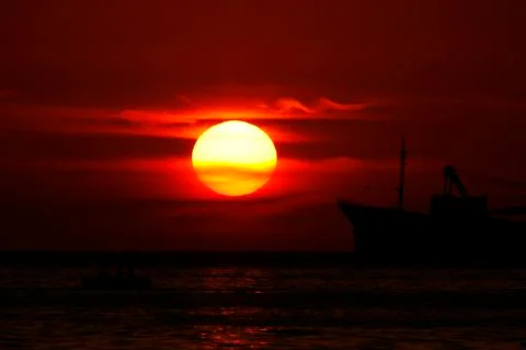 Sunset 库存照片