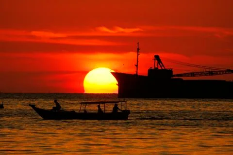 Sunset 스톡 사진