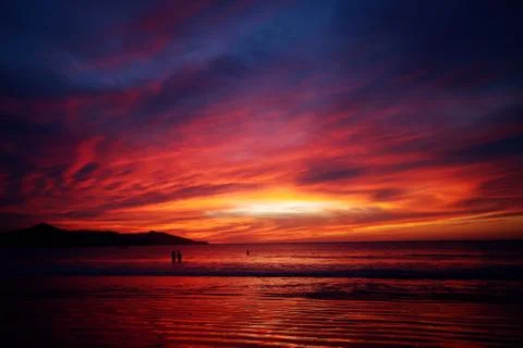 The Sunset Stock Photos