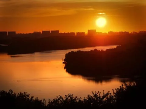 Sunset in Stock Photos