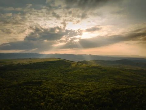 The sunset Stock Photos