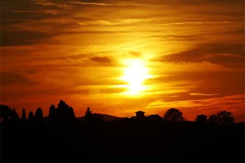 Sunset Stock Photos
