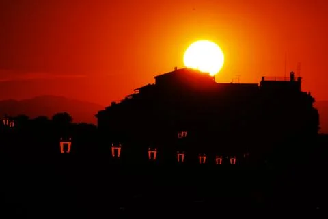 Sunset Stock Photos