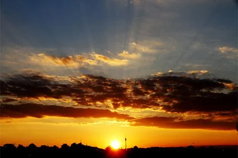 Sunset Stock Photos