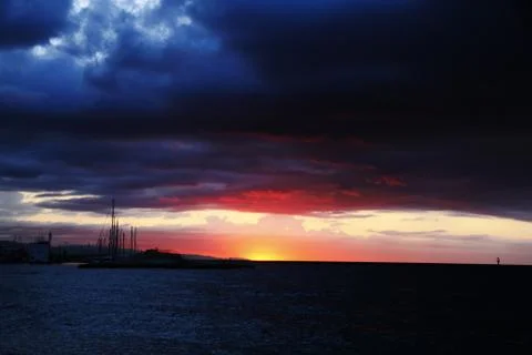 Sunset Stock Photos