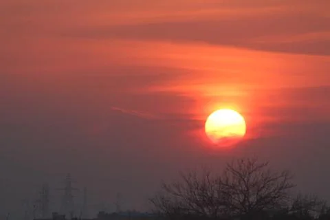 Sunset Stock Photos