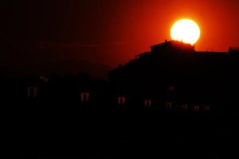 Sunset Stock Photos
