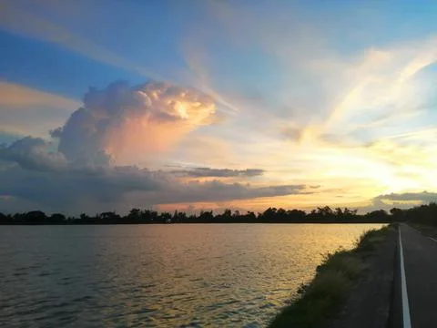 Sunset​ 스톡 사진