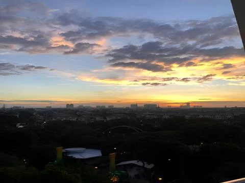 The Sunset Stock Photos