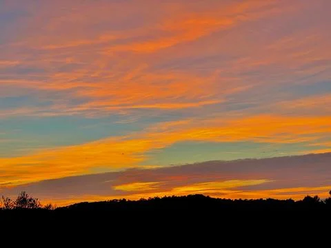 The sunset Stock Photos