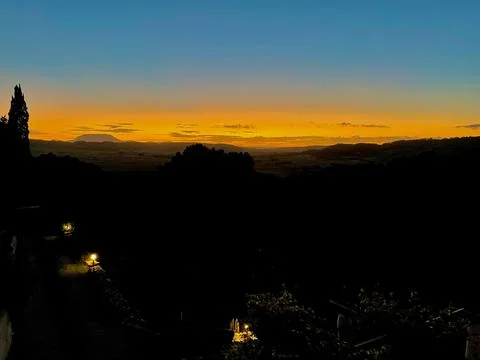 The sunset Stock Photos