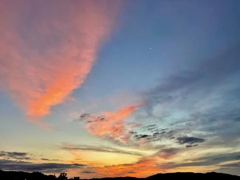 The sunset Stock Photos