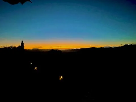 The sunset Stock Photos