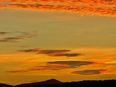 The sunset Stock Photos