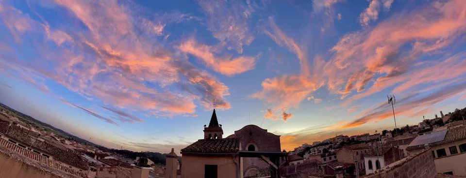 The sunset Stock Photos