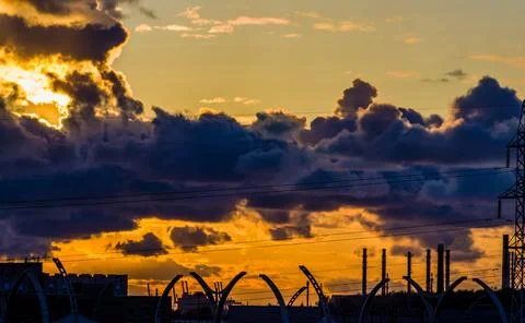 Sunset Stock Photos