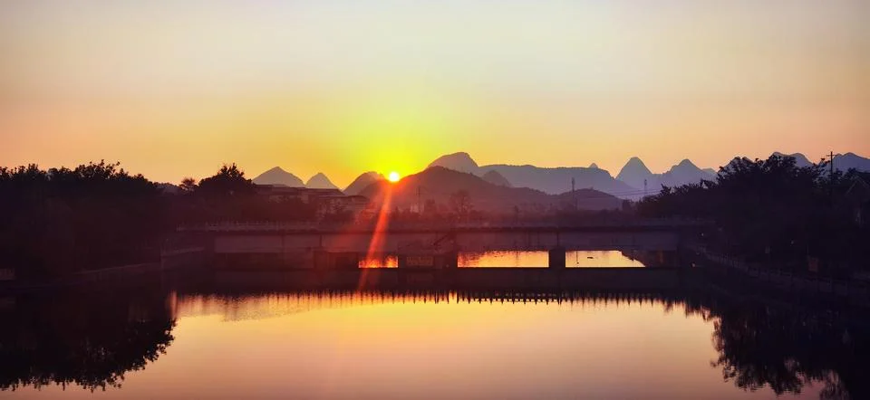 Sunset Stock Photos