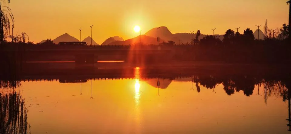 Sunset Stock Photos