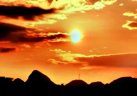 Sunset Stock Photos