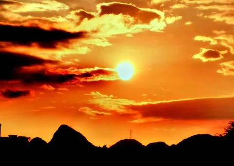 Sunset Stock Photos